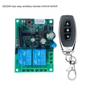 DC 9V-72V 10A RF 433MHz 2-way control RF Remote Control Switch