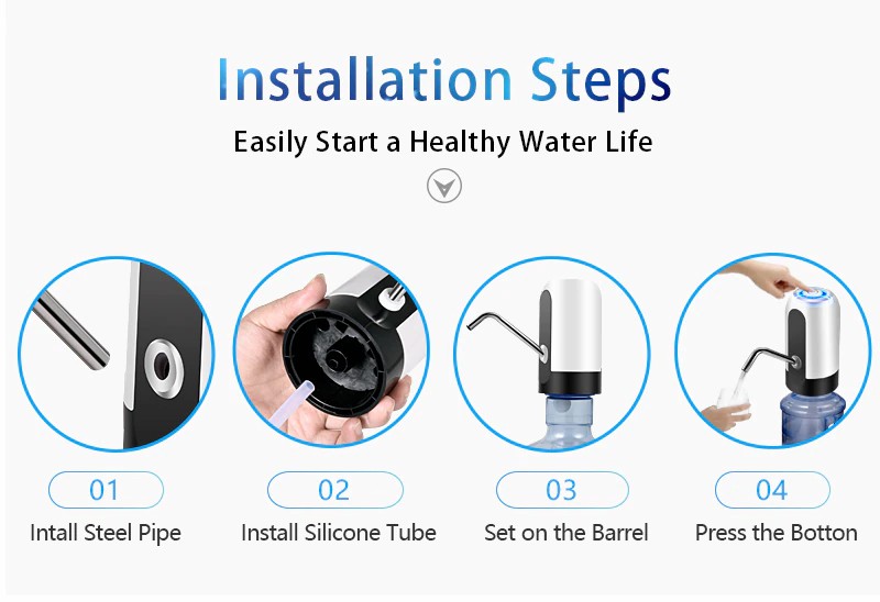 Electric mineral water outlet pump water machine water dispenser