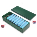 Solder-free 16-section 18650 diy battery box detachable charging treasure shell kit fast charging PD mobile power supply kit (without battery)