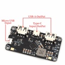IP5328P Dual USB 18650 Battery Charger treasure Type-C 3.7V to 5V 9V 12V Step up Fast Quick Charger Circuit Board QC2.0 QC3.0