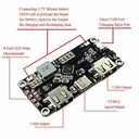 IP5328P Dual USB 18650 Battery Charger treasure Type-C 3.7V to 5V 9V 12V Step up Fast Quick Charger Circuit Board QC2.0 QC3.0