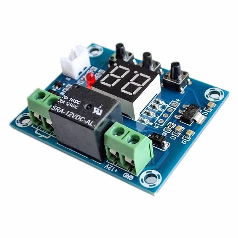 XH-M214 12V Soil Humidity Sensor Controller Irrigation System Automatic Watering Module Digital Display Humidity Controller