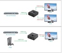 Hdmi 4k high-definition bi-direction switch 2-in-1-out hdmi two-way switcher