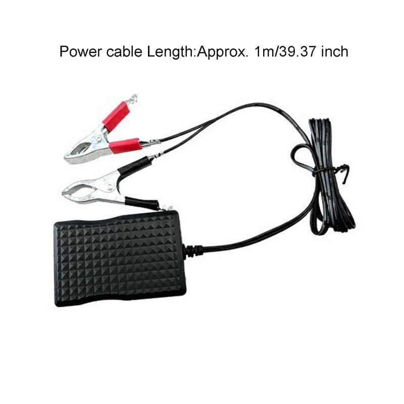 Portable Converter with Battery-Clip USB Converter Regulator with LED Light 3 Ports