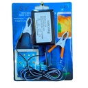 Portable Converter with Battery-Clip USB Converter Regulator with LED Light 3 Ports
