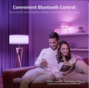 Tuya Bluetooth Smart LED Bulb Magic Lamp Colourful RGB RGBW RGBWW 9W E27 LED Lamp