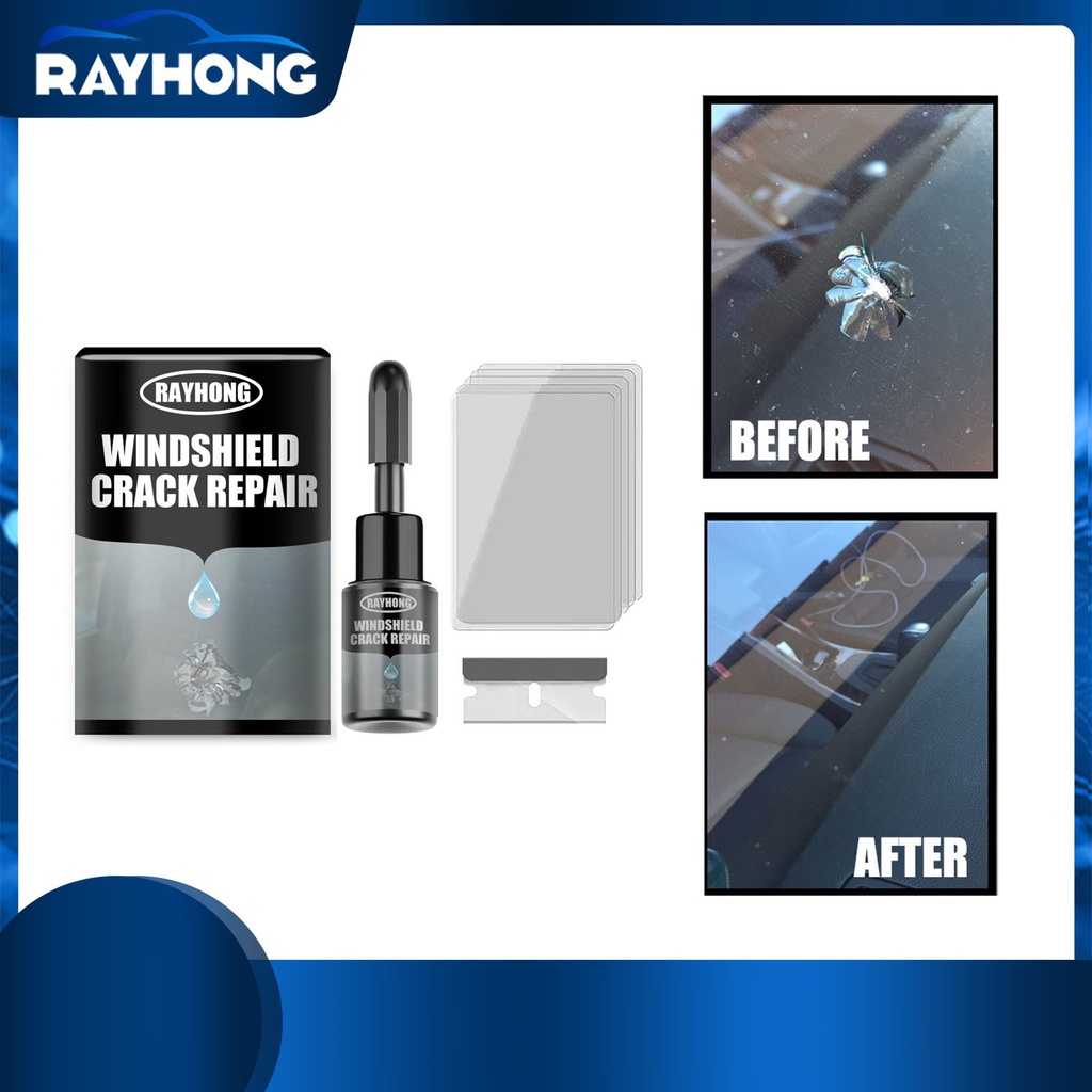 rayhong car windshield crack repair fluid windshield fast bonding fluid glass repair fluid