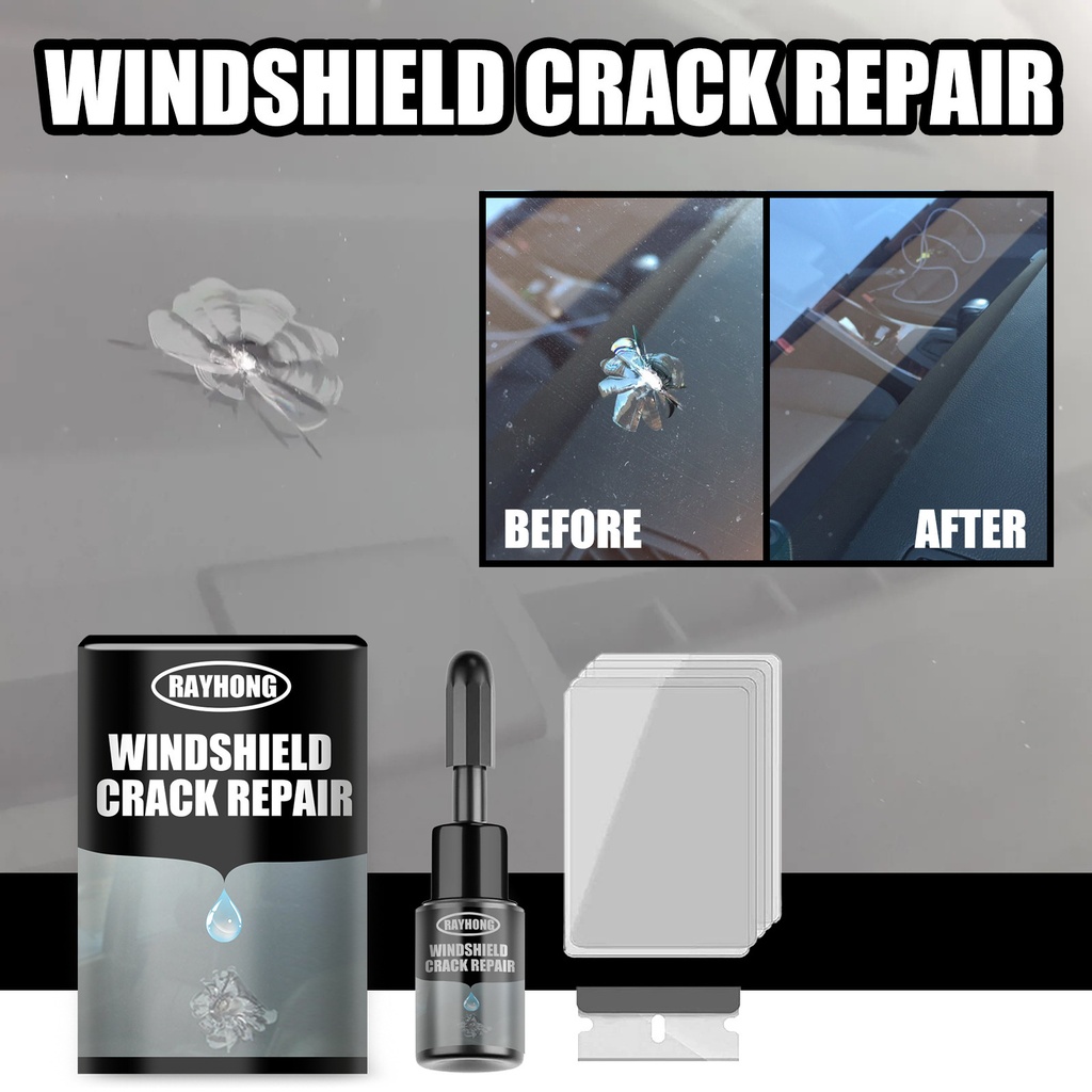 rayhong car windshield crack repair fluid windshield fast bonding fluid glass repair fluid
