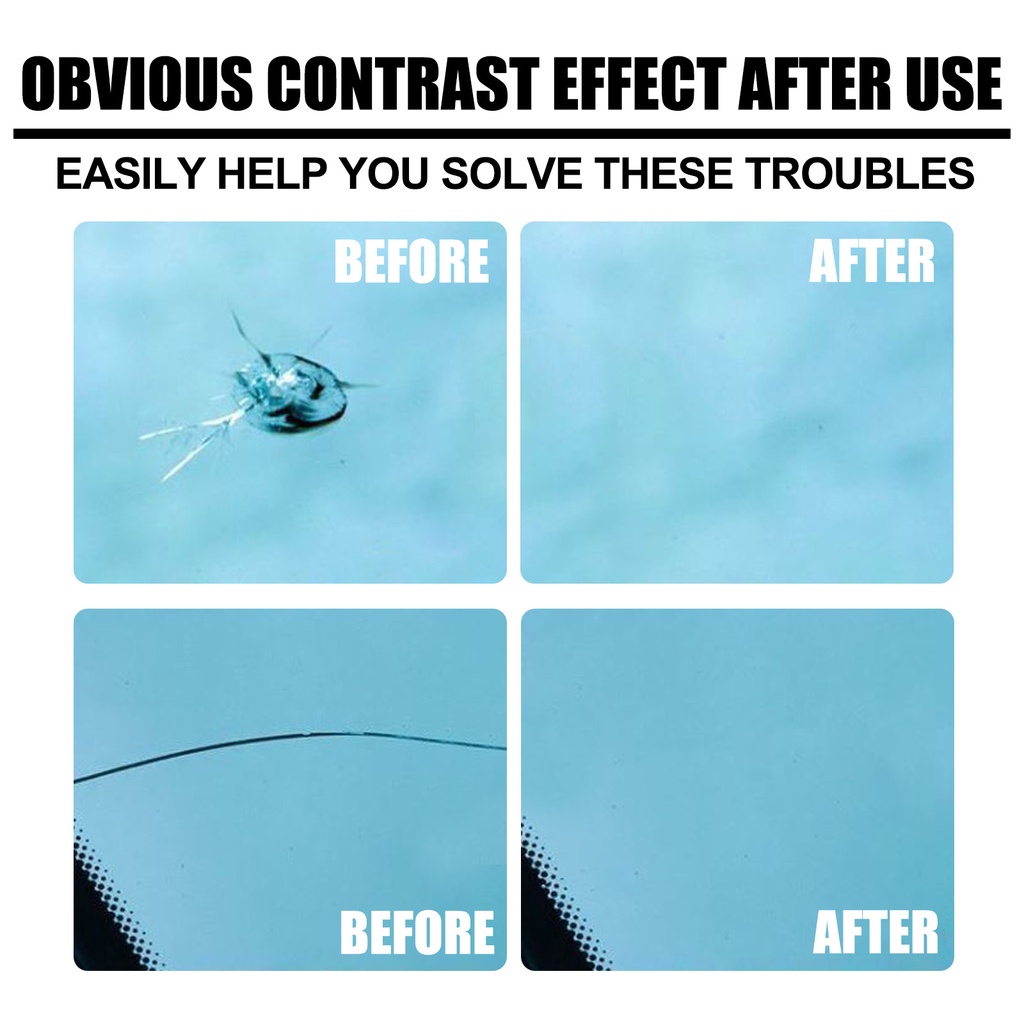 rayhong car windshield crack repair fluid windshield fast bonding fluid glass repair fluid