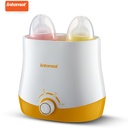 Double bottle milk adjustment constant temperature milk heating supplementary food multi-functional warm milk steam sterilizer