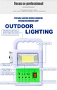 2005S solar lighting system lamp outdoor camping emergency lamp solar flashlight lighting lamp