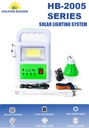 2005S solar lighting system lamp outdoor camping emergency lamp solar flashlight lighting lamp