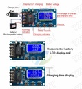 XY-L10A battery charging control module digital full power off overcharge protection switch 6-60V