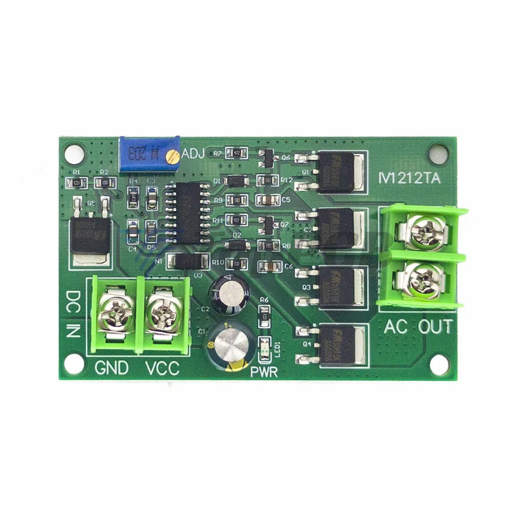 100W DC-AC Power Inverter Transformer DC 12V to AC 12V Square Wave Signal Generator Voltage Regulator Power Converter Board