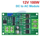 100W DC-AC Power Inverter Transformer DC 12V to AC 12V Square Wave Signal Generator Voltage Regulator Power Converter Board