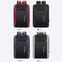 Men's Stylish Backpack USB Charging School Backpack 15.6 Inch Laptop Backpack Male Book Backpack Waterproof BackPack