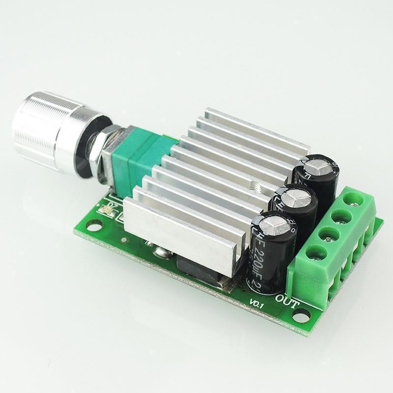 12V-30V 10A PWM DC Motor Speed Controller 12V 24V Adjustable Speed Regulator Dimmer Control Switch for Fan Motor LED Light