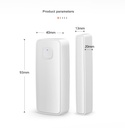 Tuya smart WiFi door magnetic alarm supports speaker WIFI door alarm
