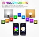 Tuya Bluetooth Smart LED Bulb Magic Lamp Colourful RGB RGBW RGBWW 9W E27 LED Lamp