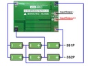 12V 7Ah Battery Case Fit 21PCS 18650 Cells 12V7Ah Empty Box 3*7 Holder 3S40A BMS Nickel Strip Storage Box for DIY Battery Pack (without battery)