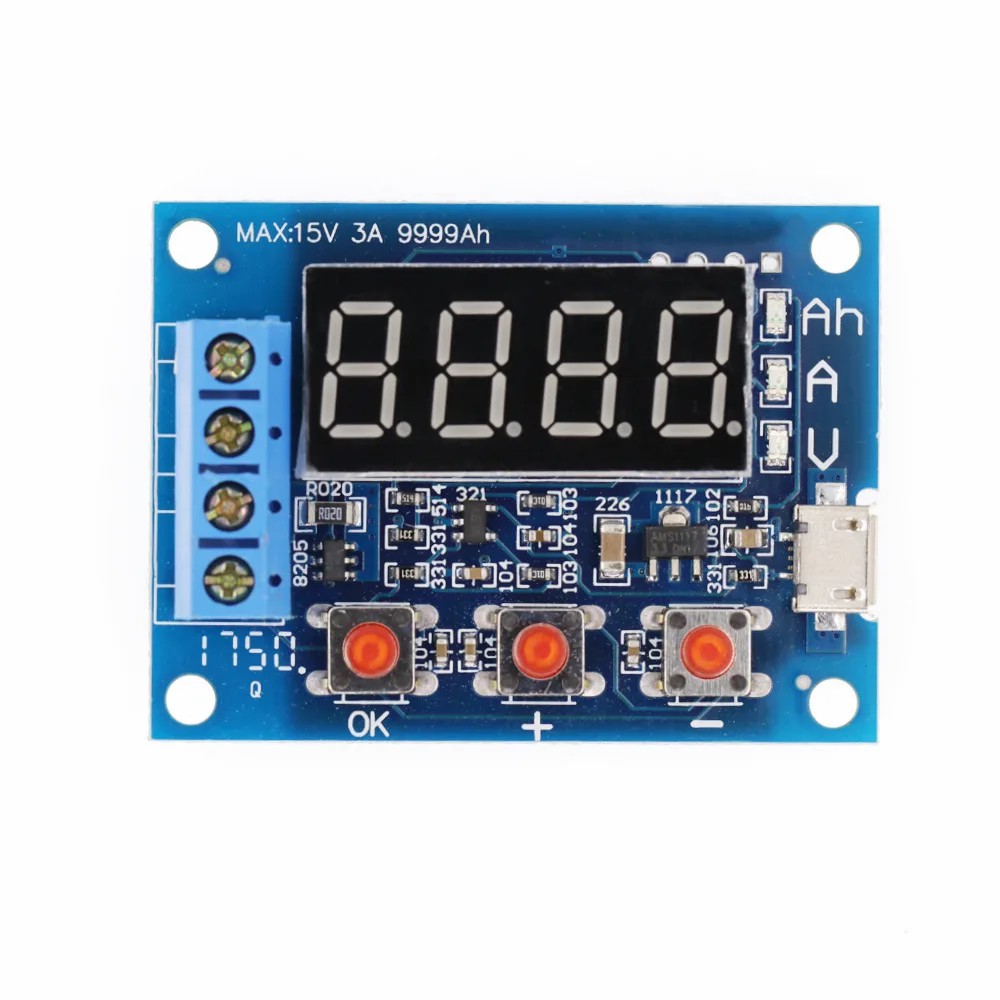 ZB2L3 1.2-12V 18650  Battery Capacity Tester External Load Discharge