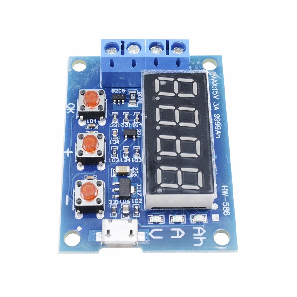 ZB2L3 1.2-12V 18650  Battery Capacity Tester External Load Discharge