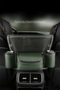 Car storage bag center console armrest box multi-functional isolation block bag storage bag Napa leather car interior storage