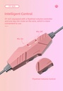 SY-G25 Wired Headphone RGB Lighting Omni-directional Mic Over-Ear Computer Headphone with Cute Cat Ear for E-sport