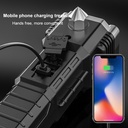 Multifunctional Flashlight Led Rechargeable Car Flashlight Side Light