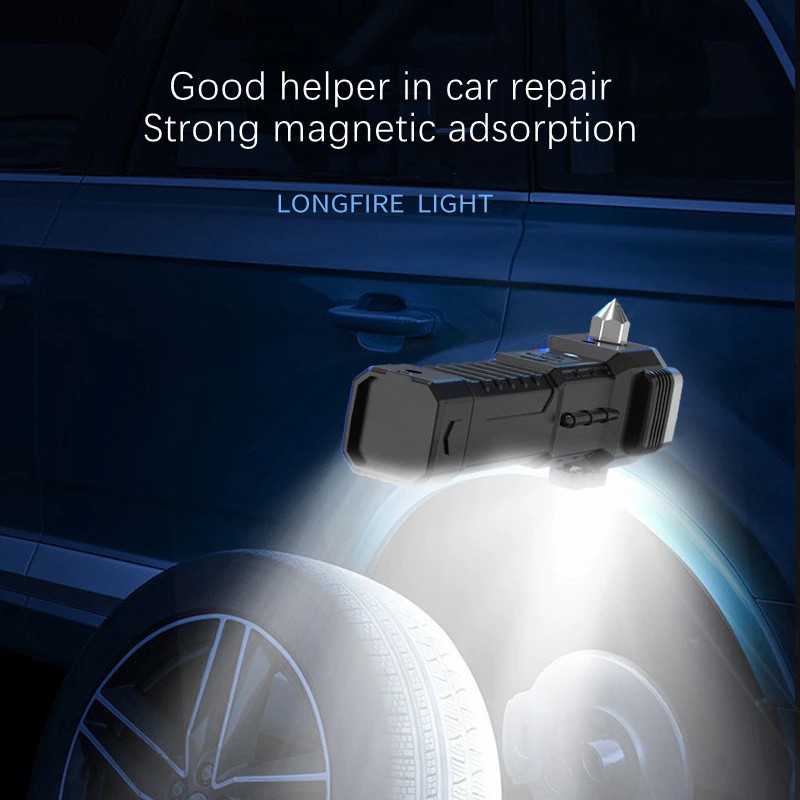 Multifunctional Flashlight Led Rechargeable Car Flashlight Side Light