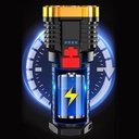 Five-core flashlight USB rechargeable ultra-bright outdoor multi-functional led long-range light