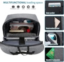 Man Backpack 15.6 Inch Laptop Men's Business Backpacks Notebook Casual Multifunction Waterproof High Quality School Bag
