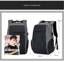 Man Backpack 15.6 Inch Laptop Men's Business Backpacks Notebook Casual Multifunction Waterproof High Quality School Bag