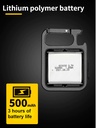 Mini COB Work Light TYPE-C Rechargeable Portable Keychain Light Magnetic Suction Maintenance Emergency Light