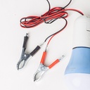 DC12V lamp low-voltage night market lamp battery clip lamp bulb with switch
