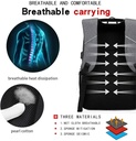 Man Backpack 15.6 Inch Laptop Men's Business Backpacks Notebook Casual Multifunction Waterproof High Quality School Bag