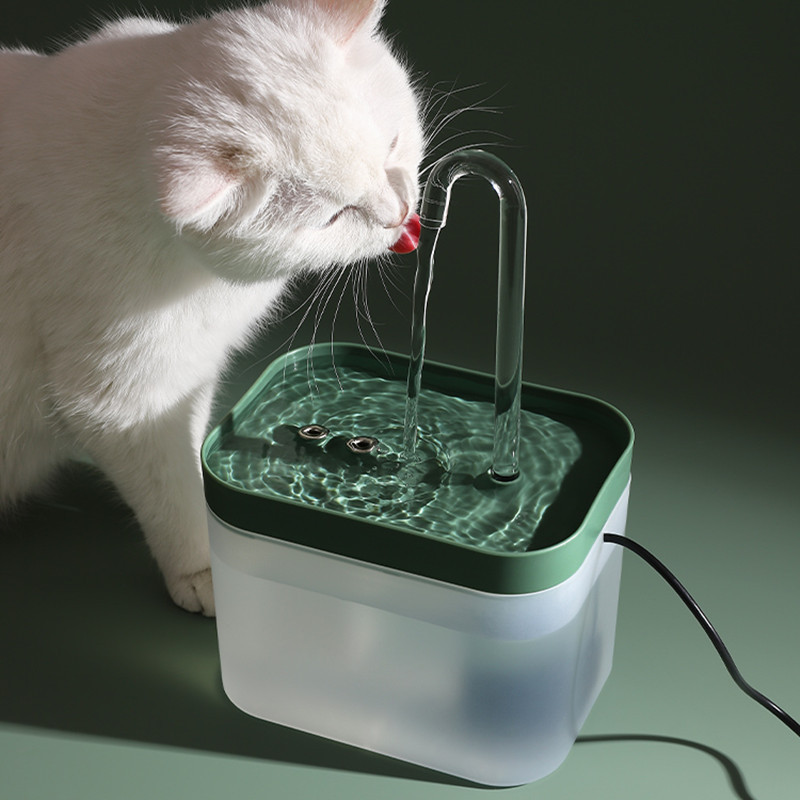 Cat Water Fountain 1.5L Auto Filter USB Mute Cat Drink Bowl Recirculate Filtering Drinker for Cats Pet Water Dispenser