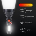 USB rechargeable long-range mini flashlight
