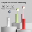 Retractable Flashlight Type Table Lamp Eye Protective Reading Light Portable Outdoor Mini Multi-functional Lamp