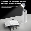Retractable Flashlight Type Table Lamp Eye Protective Reading Light Portable Outdoor Mini Multi-functional Lamp