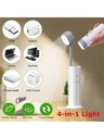 Retractable Flashlight Type Table Lamp Eye Protective Reading Light Portable Outdoor Mini Multi-functional Lamp