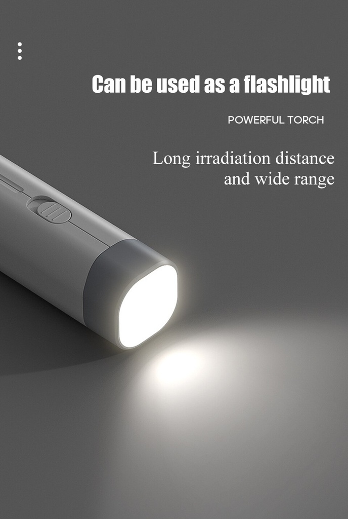 Retractable Flashlight Type Table Lamp Eye Protective Reading Light Portable Outdoor Mini Multi-functional Lamp