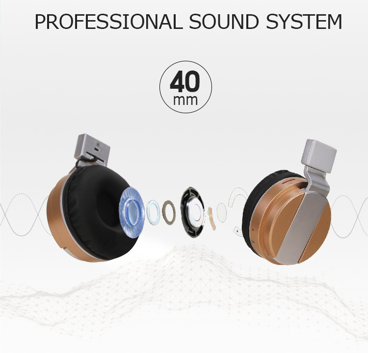 B29 Wireless Bluetooth 5.0 Headset Stereo Bass Folding Earphone Noise Cancelling Headphones for Mobile Phone Computer Support TF