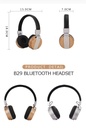 B29 Wireless Bluetooth 5.0 Headset Stereo Bass Folding Earphone Noise Cancelling Headphones for Mobile Phone Computer Support TF