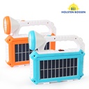 Solar portable lamp multifunctional rechargeable outdoor portable working lamp