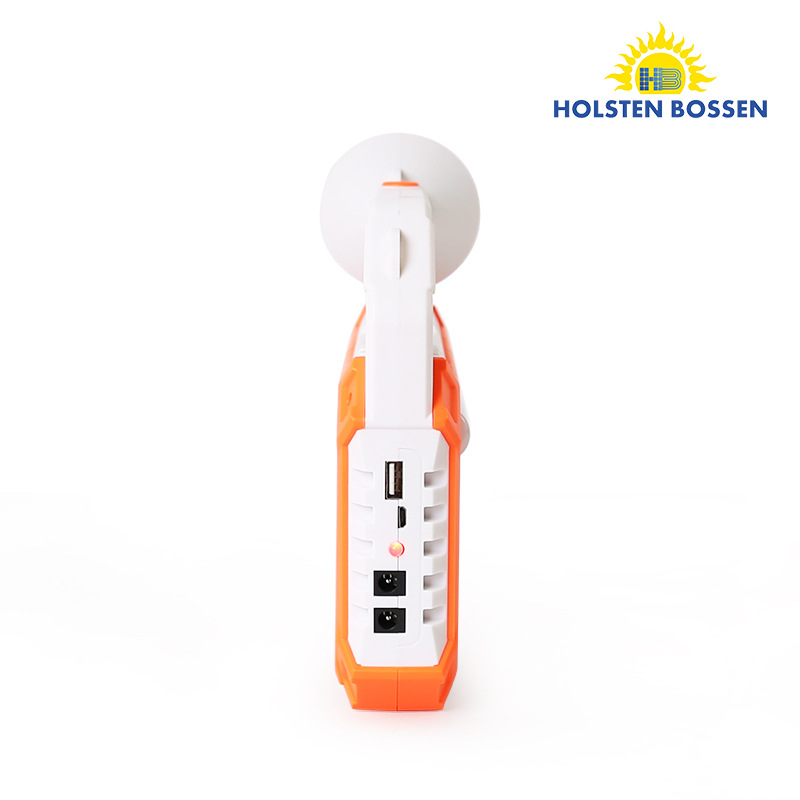 Solar portable lamp multifunctional rechargeable outdoor portable working lamp