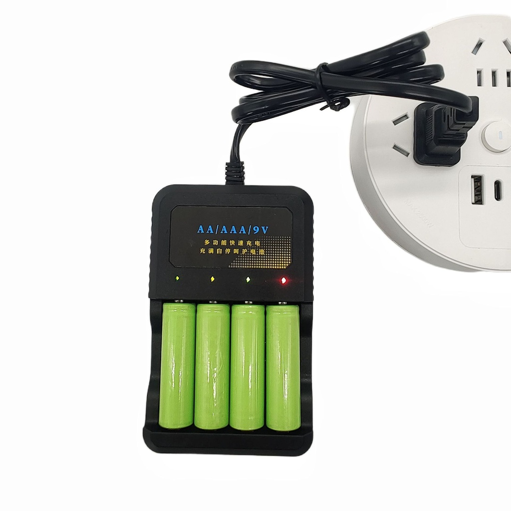 AA/AAA/9v battery charger No. 5 No. 7 1.2V charger Ni-MH Ni-Cd battery  intelligent charger