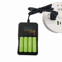 AA/AAA/9v battery charger No. 5 No. 7 1.2V charger Ni-MH Ni-Cd battery  intelligent charger