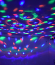 Rechargeable USB Stage Light Mini RGB Projection Lamp Party DJ Disco ball Light Indoor Lamp Club LED Magic Effect For Car Dec