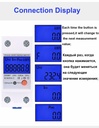 Single Phase Din-Rail Energy Meter Multi-function 1PHASE 2WIRE ENERGY METER DDS667 230V 50hz 80A